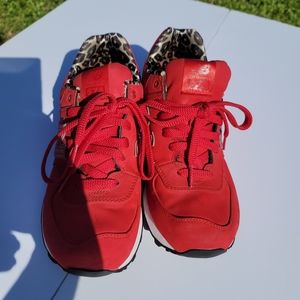 New Balance Tennis Shoes Red Size 9